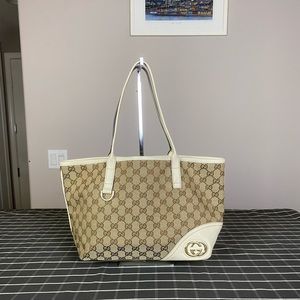 Gucci GG logo Supreme Small Totes Shoulder Bag